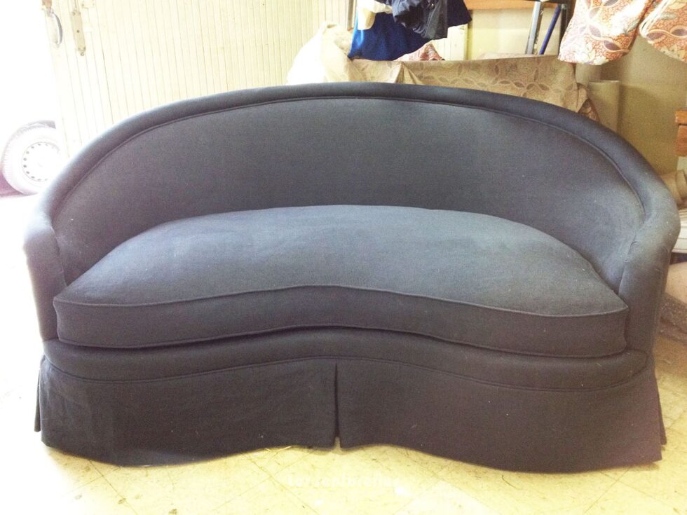 Canapé en confection