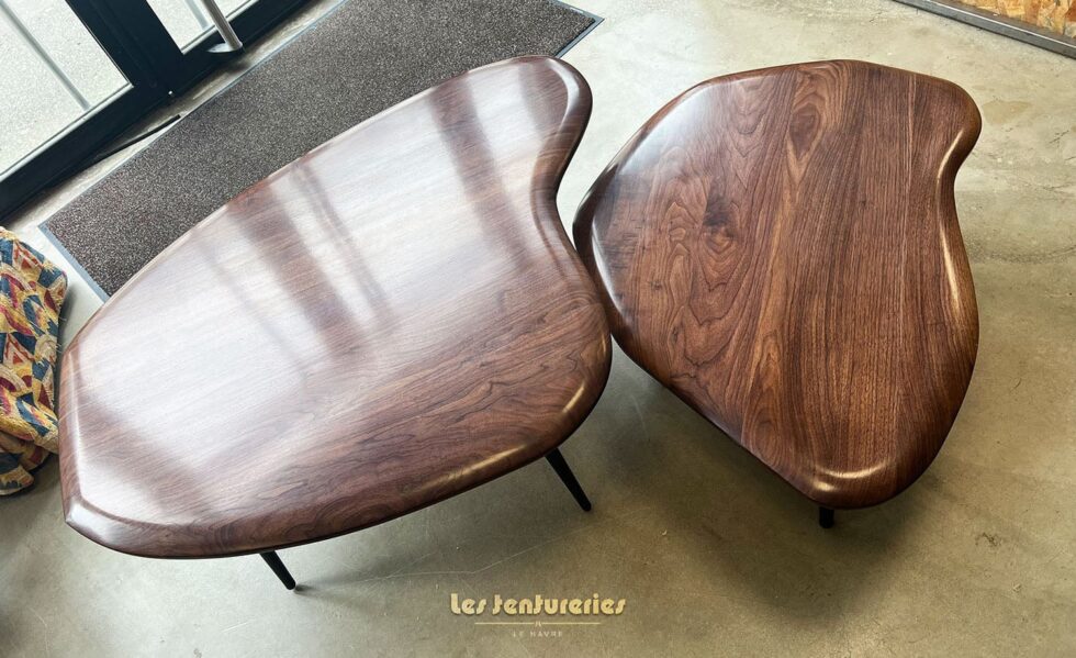 Réalisation de tables de salon